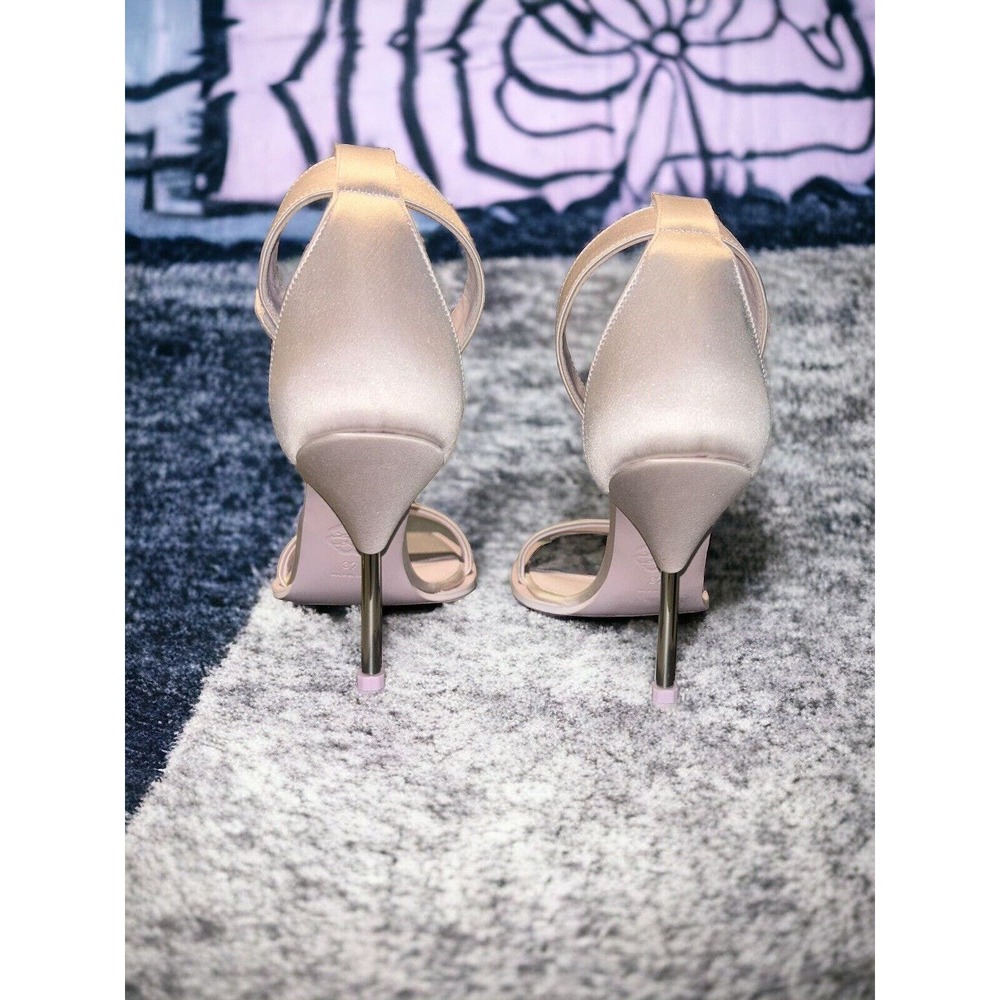 Alexander McQueen 110mm satin-finish sandals Size 7(37) - Picture 5 of 9